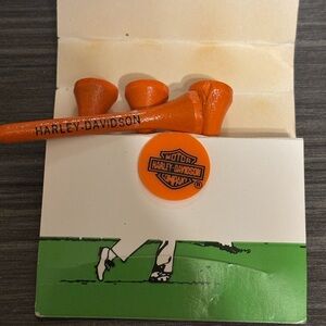 Harley Davidson Vintage Golf Tees 4pack